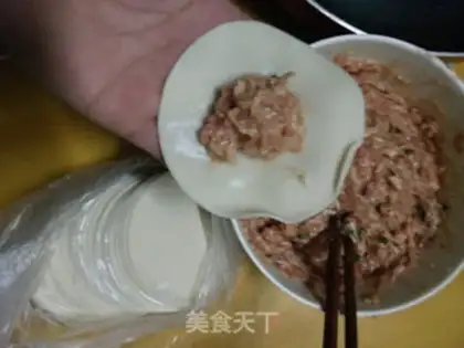 Make Fried dumplings step 4