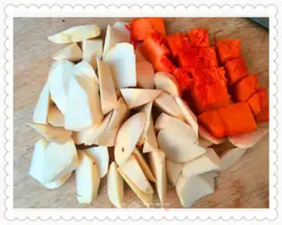 Make Five grains to feed and feed step 1