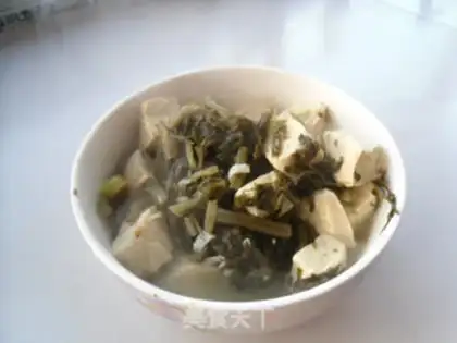 Make Frozen tofu snow step 6