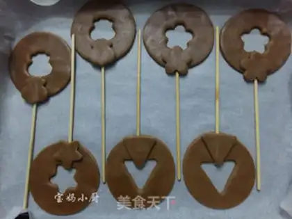 Make ♪ Fancy cookies and lollipop ♪ step 12