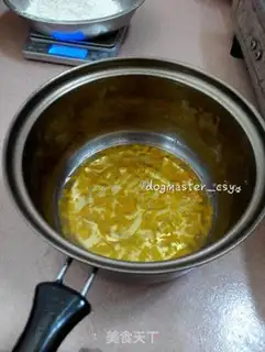Make Orange cake step 1