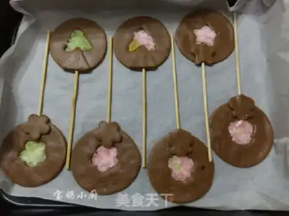 Make ♪ Fancy cookies and lollipop ♪ step 14