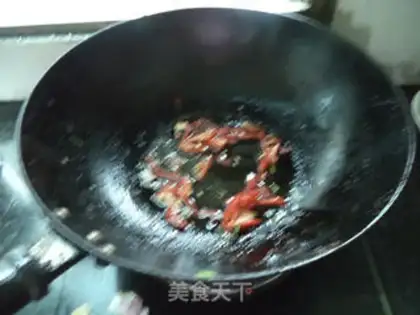 Make Scrambled mushrooms and swirl step 1