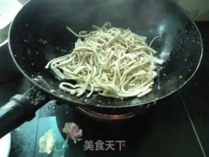 Make Celery ink, bean curs step 4