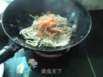 Make Celery ink, bean curs step 5