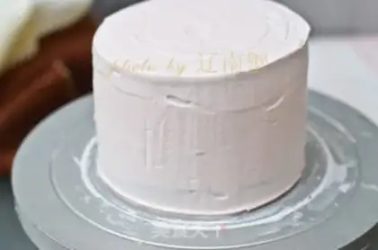 Make Strawberry cream cake step 16