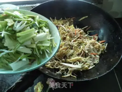 Make Celery ink, bean curs step 11