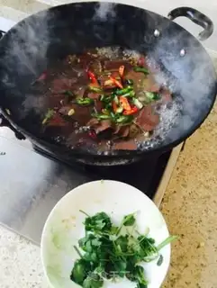 Make Pig blood step 4