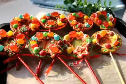 Make ♪ Fancy cookies and lollipop ♪ step 28