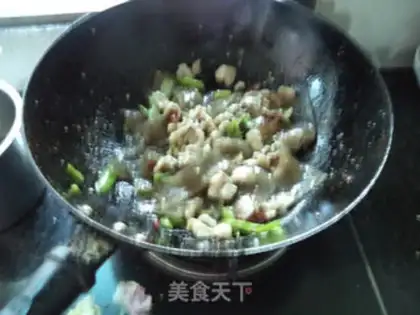 Make Dry pepper powdered meat step 13