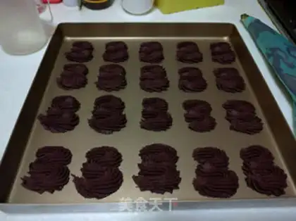 Make Vienna Coco Cookie step 8
