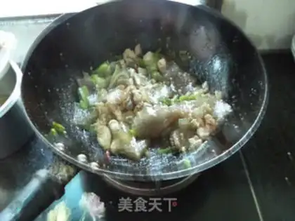 Make Dry pepper powdered meat step 14