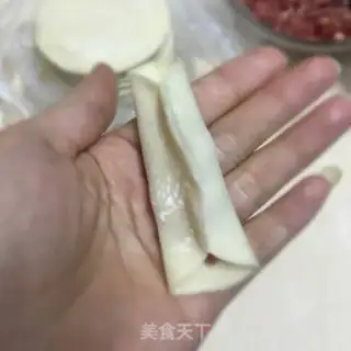 Make Fresh pot sticker step 1