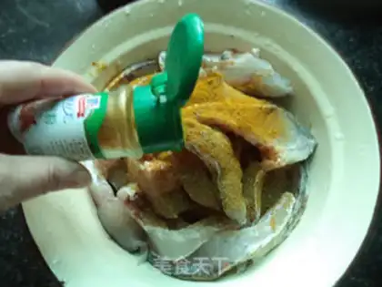 Make Curry chips step 4