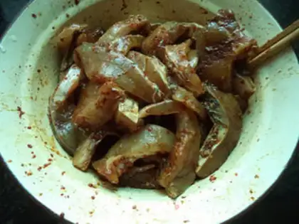 Make Curry chips step 7