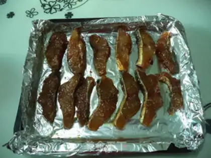 Make Curry chips step 9