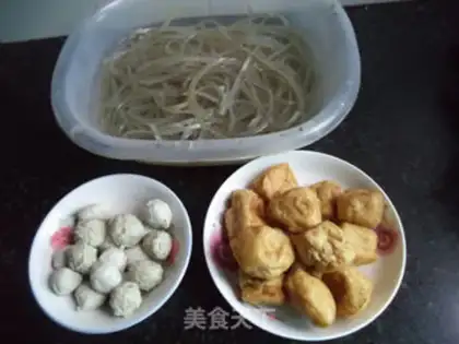 Make Ballball fan soup step 0