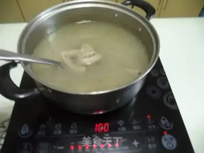 Make Ballball fan soup step 3