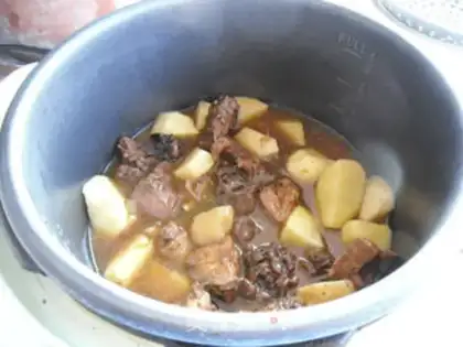 Make Chicken potatoes step 4