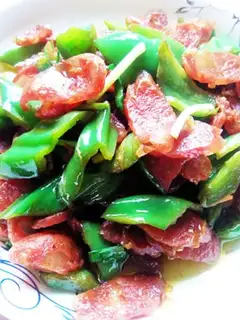 Make Pepper fried sausage step 9