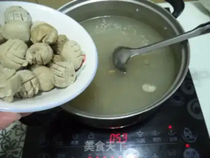Make Ballball fan soup step 5