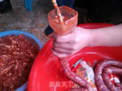 Make Homemade spicy sausages step 7
