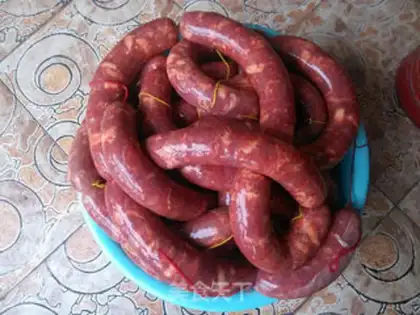 Make Homemade spicy sausages step 8