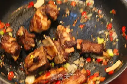 Make Routine ribs step 8