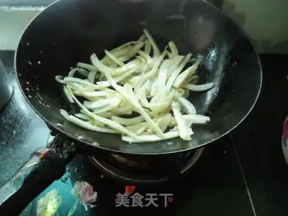 Make A cabbage fan step 2