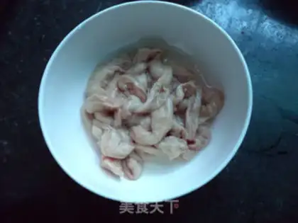 Make Ink fish steam intestines step 0