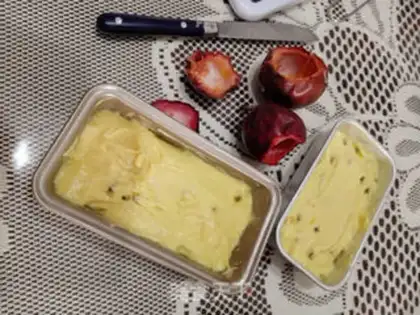 Make A pound cake of clot nuts step 4