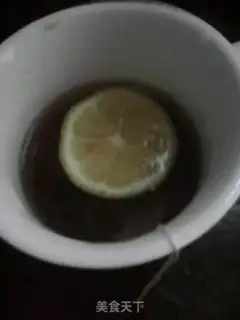 Make Lemon tea step 6