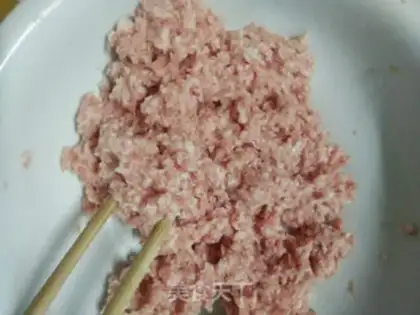 Make Celery pork dumplings step 6