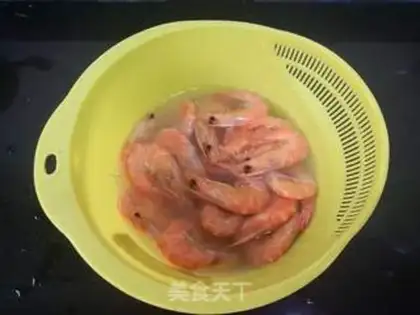 Make Shrimp dry step 1
