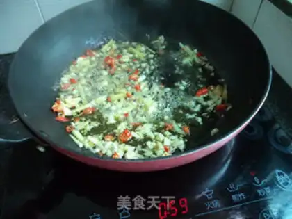 Make Garlic tofu step 3