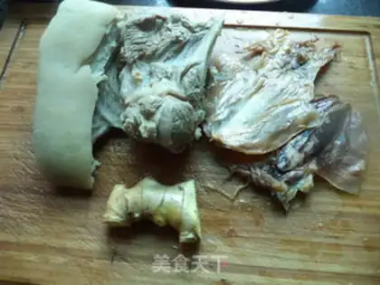 Make Ink fish and lamb soup step 2
