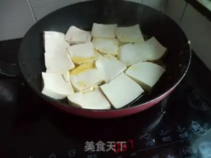 Make Garlic tofu step 4