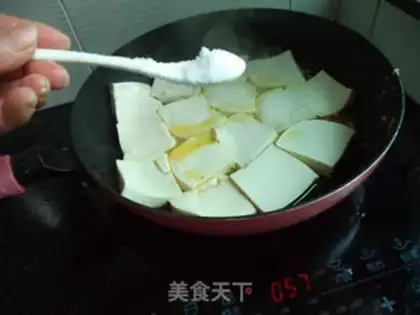 Make Garlic tofu step 5