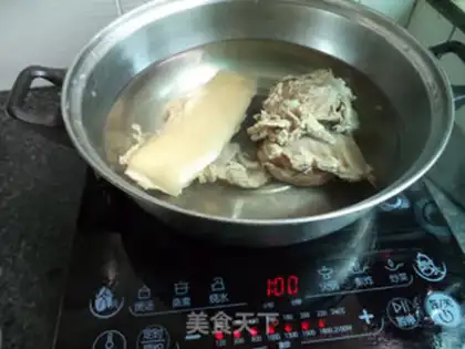 Make Ink fish and lamb soup step 4