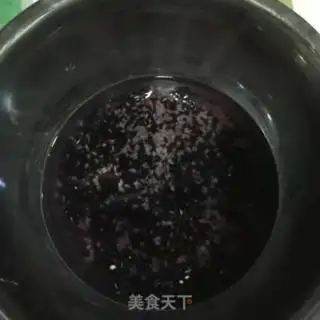 Make Black rice mushroom meatballs step 1