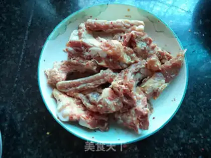 Make The rice ribs step 3
