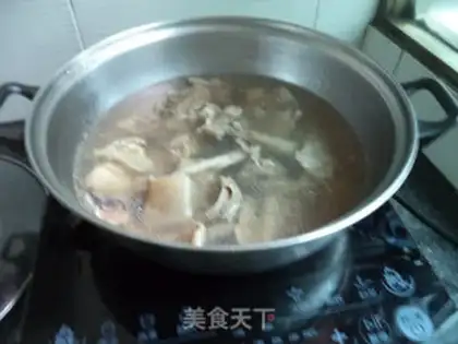 Make Ink fish and lamb soup step 12