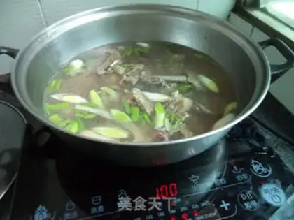 Make Ink fish and lamb soup step 15