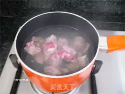 Make The golden soup of the raisin step 1