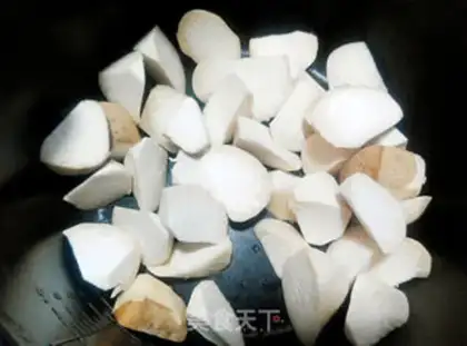 Make Pepper apricot mushrooms step 1