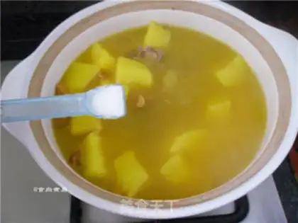 Make The golden soup of the raisin step 6