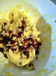 Make Cranberry date walnut cookies step 6