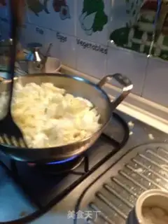 Make Frozen tofu and cabbage step 1