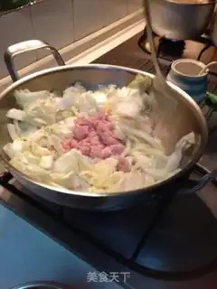 Make Frozen tofu and cabbage step 2