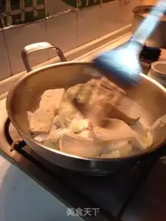 Make Frozen tofu and cabbage step 3